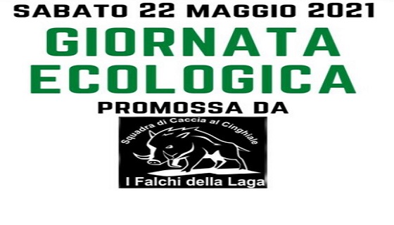 Sabato 22 Maggio 2021 Giornata Ecologica