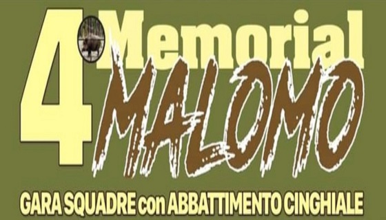 Tenuta del Varco 4° Memorial Malomo gara a squadre con abbattimento cinghiale