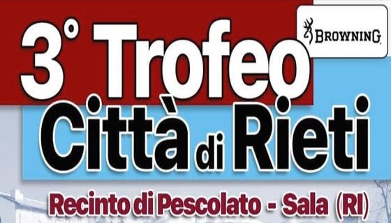 3° Trofeo Città di Rieti prova di lavoro su cinghiale riservato alle mute