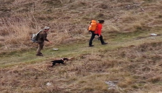 Cagnolina da caccia bloccata sul Monte Pizzoc, interviene il Soccorso alpino